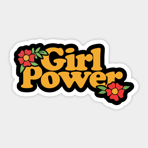 Girl Power Sticker by bubbsnugg